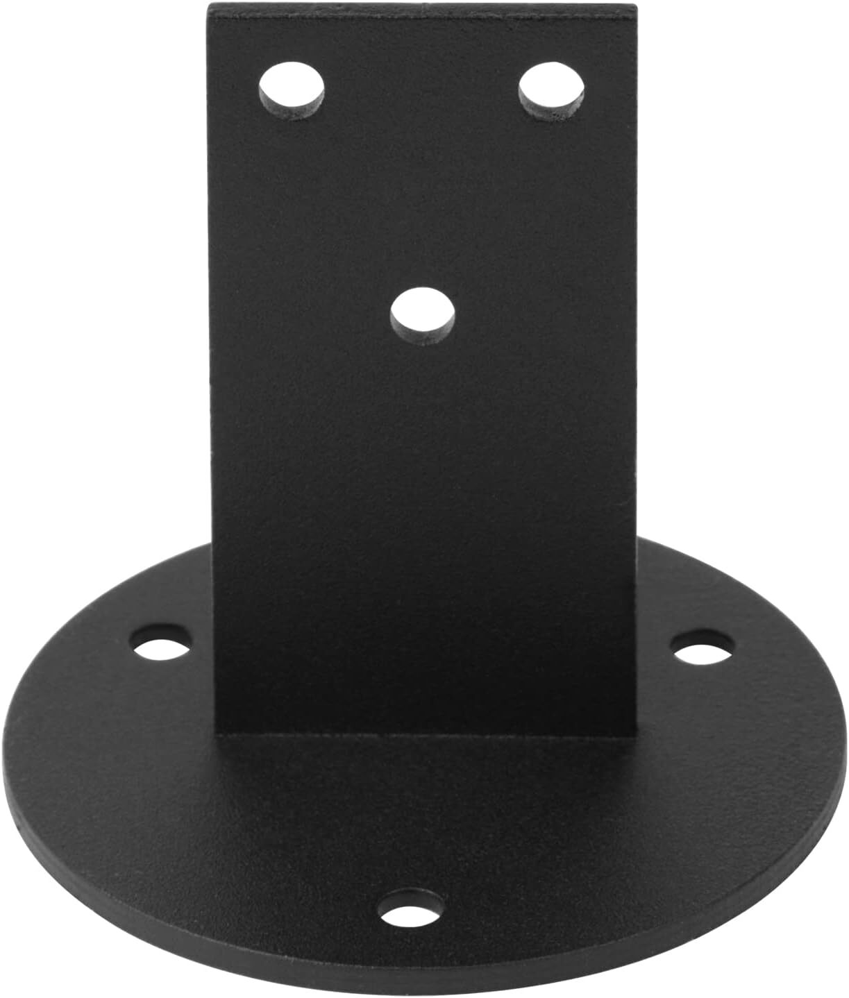 8 Pack Black Stair Handrail Bracket for Square Wood Staircase Railing