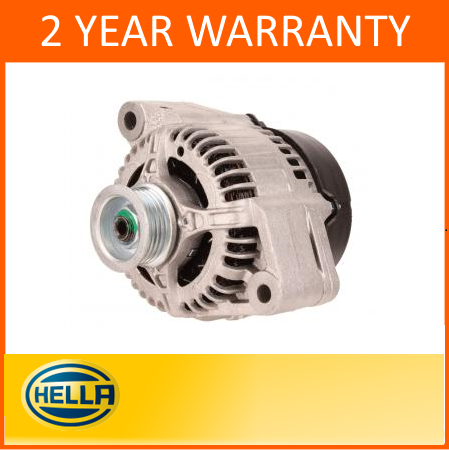 Genuine HELLA Alternator - MG & ROVER MGF 416 1.8 1.6 1995-2005 YLE101530E 85A - Picture 1 of 7