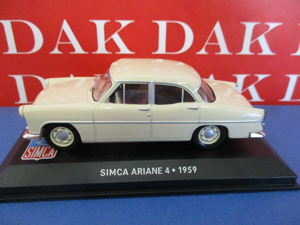 Die cast 1/43 Modellino Auto Simca Ariane 4 1959 - Immagine 2 di 4
