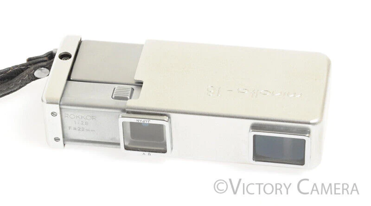 Minolta 16 Subminiature Spy Camera -Clean w/ Case- [EXC] | eBay