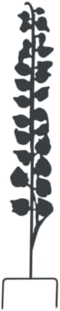 Louis Moulin Decorazione in metallo a Planter Physalis 9 x 70 cm, colore: antrac