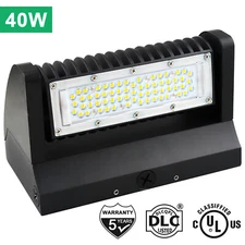 Rotatable LED Wall Pack light 40W 80W Adjustable Head Outdoor Area Parking Light