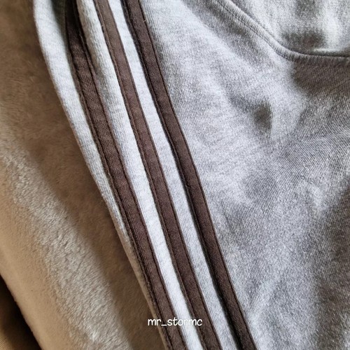 Adidas Performance Essential Hoodie | Grey | UK13-14 | Unisex | Stylish | Cotton - Picture 5 of 9