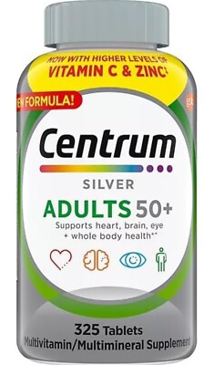 Centrum Silver Adults 50+ Multivitamins Tablet - 325 Tablets