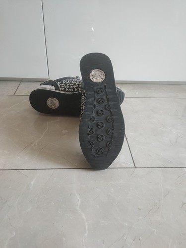 Michael Kors Damen Leder Sneaker gr.38 Farbe Schwarz mit Logo - Bild 9 von 9