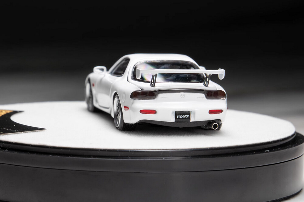 PGM RX7 1/64 白 1/64 PGM Mazda RX-7 RX7 (White) Diecast Car Model