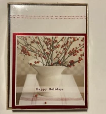 Hallmark Boxed Christmas Cards - Happy Holidays New