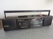 Vintage Emerson CTR932 AM/FM Radio Dual Cassette Boombox WORKS