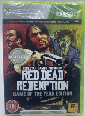 *Sealed* Red Dead Redemption Game of The Year Edition GoTY Xbox 360 Xbox One