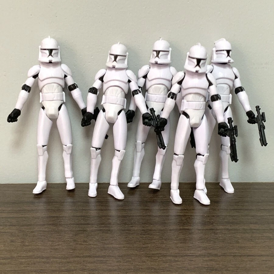 Star wars the clone wars action on sale figures ebay