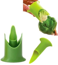 2 pcs Pepper Corer Twist to Core & Seed Stuffed Bell Chili Jalapeno Cut Small