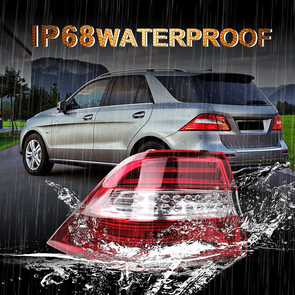 For 2012-2015 Mercedes Benz W166 ML350 ML550 Tail Light LED Left Driver Side - Image 4 of 4