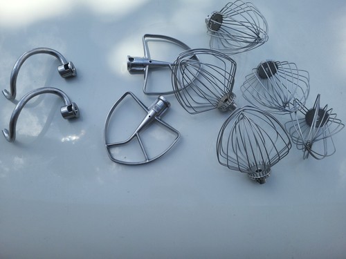 OEM Whirlpool Stainless Spiral Hook for KitchenAid Stand Mixer - Picture 2 of 5
