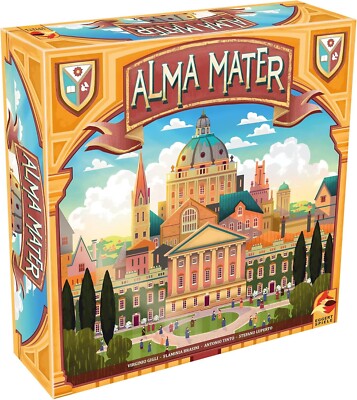Alma Mater Board Game Eggert Spiele Strategic Resource Management NEW in Shrink