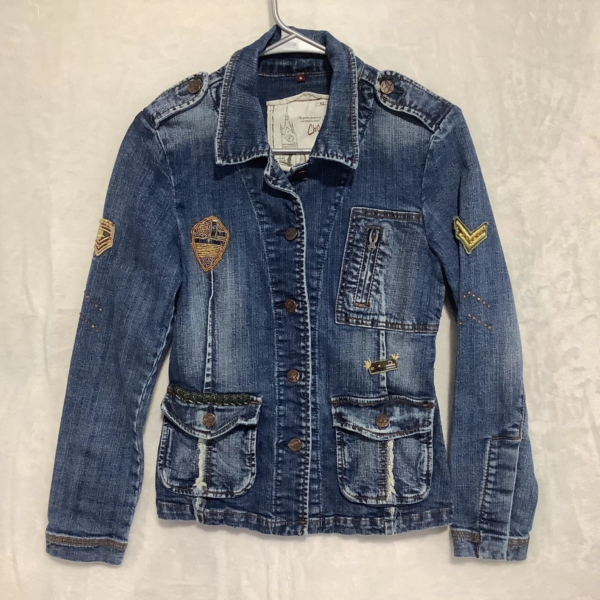 Chiqle denim jacket sales