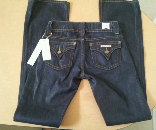 NWT Hudson Signature Bootcut Flap Pocket Jeans Sono Wash Womens Size 26