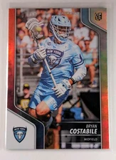 Bryan Costabile 2024 Premier Lacrosse League PLL #42 RED Parallel Card # /10