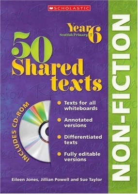 50 Shared Texts Non Fiction for Year 06 with CD Rom: Ye... by Jones, Eileen Book