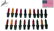 20x 2.5v 0.25w Energy Saving Mixed Colors D GB Mini Christmas Tree Light Bulbs