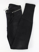 J Brand Women's Graphite Black Leah Mid Rise Super Skinny Jean Size 25 $258 on sale J Brand Women's Graphite Black Leah Mid Rise Super Skinny Jean Size 25 $258 on sale