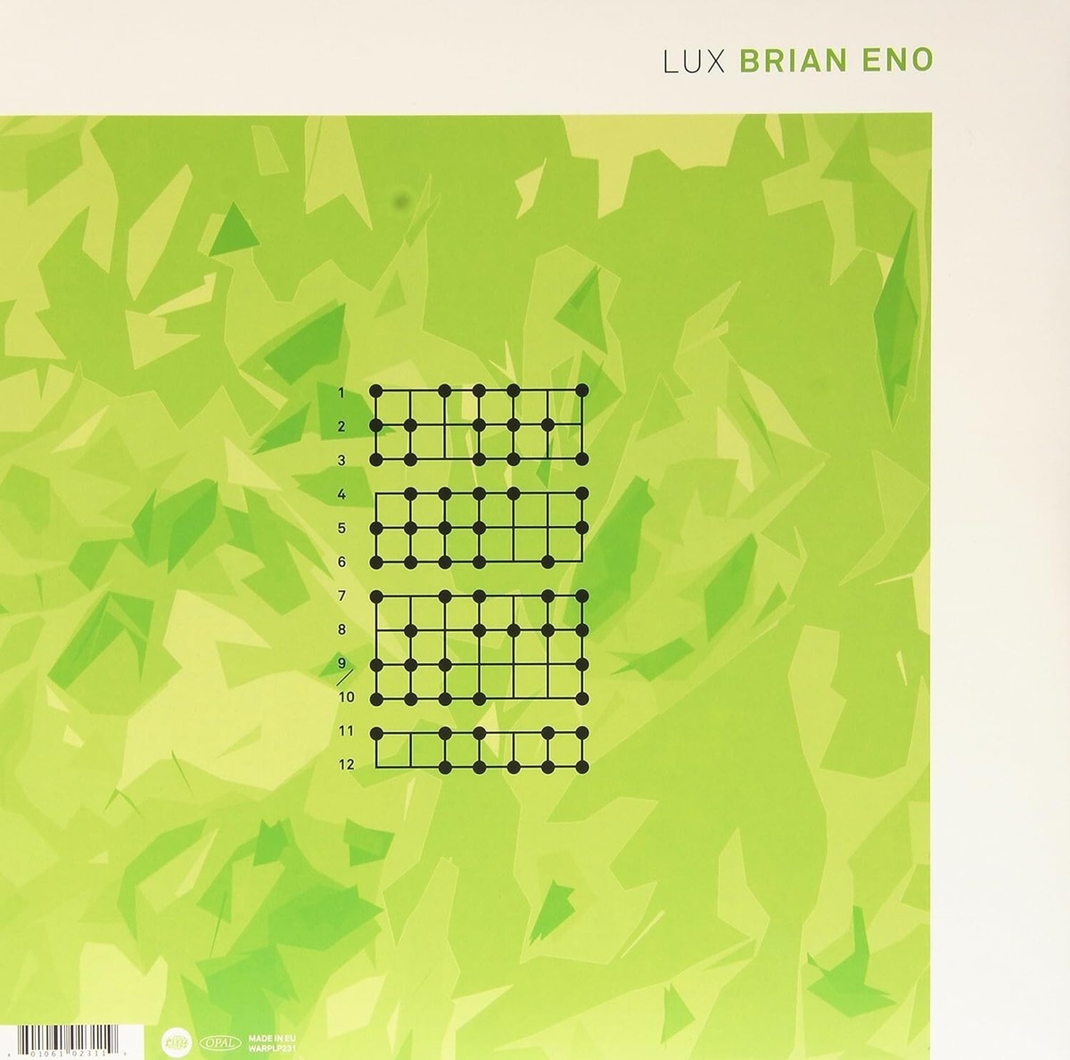 Brian Eno - Lux -2xLP - 180g DMM mastered Vinyl-Import-NEW