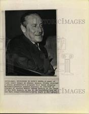 1967 Press Photo Greek shipping multimillionaire Stavros Niarchos. - hcw24133
