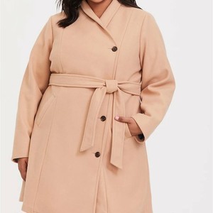 torrid pink coat