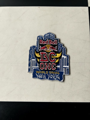 RARE RED BULL BC ONE WORLD FINAL NY 2022 EMBROIDERED IRON-ON PATCH...