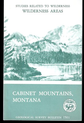 Mineral Resources of the Cabinet Mountains Wilderness, Montana