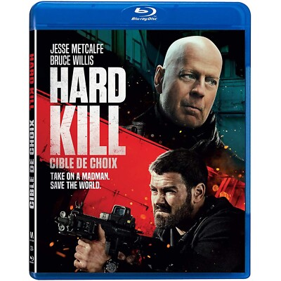 Hard Kill (Bruce Willis) Blu-Ray Brand New w/ slipcover BILINGUAL Region A NTSC
