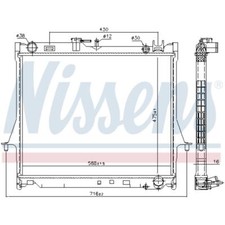 Radiateur Isuzu D-MAX