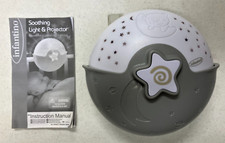 Infantino Soothing Light  Projector Clip-On Crib NightLight 3 Stages C