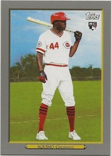 2020 Topps Series 1 ARISTIDES AQUINO Turkey Red Jumbo Box Topper Reds RC OTR-13