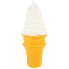 Artificial Ice Cream Toy Pretend Play Food Ice Cream Prop Fake Ice Cream Cone