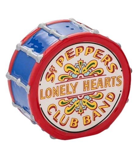 The Beatles Drums Ceramic Salt and Pepper Shaker Set - Picture 3 of 7