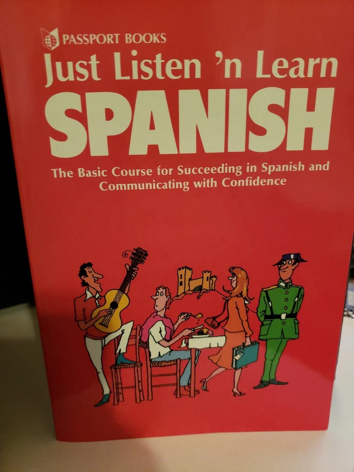 Speak Spanish Instructional Passport Books Cassettes books Listen n' Learn C-5 - Image 3 of 4