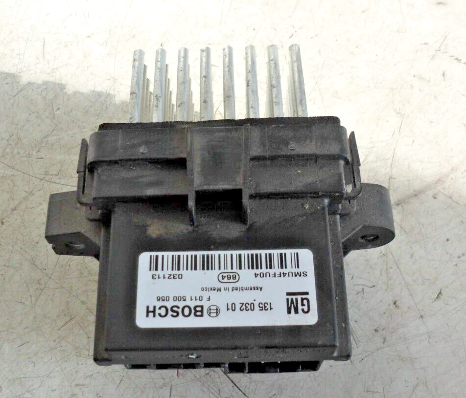VAUXHALL ASTRA 2013 HEATER BLOWER MOTOR FAN RESISTOR BOX UNIT 13503201