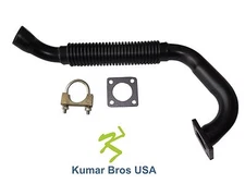 New Kumar Bros USA Exhaust Muffler Pipe with Gasket & Clamp FITS Bobcat SkidS763