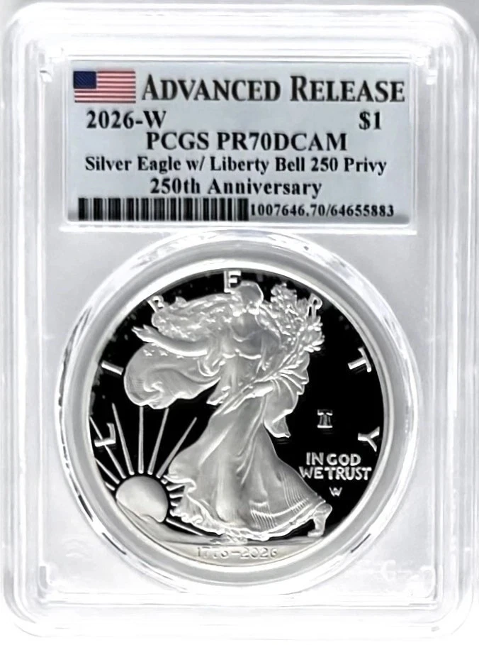 2022-W アメリカ シルバーイーグル 銀貨 PCGS PR70DCAM FS American Eagle PR 70 PCGS Certified Silver Bullion Coins for sale