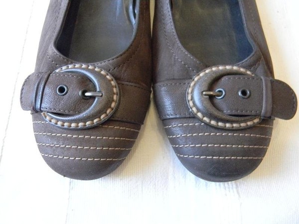Women Paul Green Heels Brown Nubuck 40.5