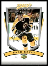 2006-07 Upper Deck MVP Brad Boyes Boston Bruins #20