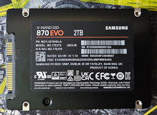 Samsung 870 EVO 2TB 2.5" SATA III Internal SSD Storage Hard Drive MZ-77E2T0