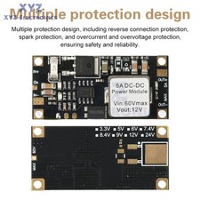 DC-DC Step-Down Module 6.5V-60V To 5V/12V DC Buck Power Module High-Power 5A