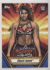 2019 Topps WWE Summerslam Blue 21/99 Ember Moon #20 0w6