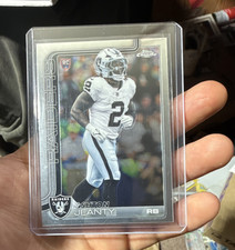 Topps 2024 Chrome Ashton Jeanty Rookie #322 Las Vegas Raiders NFL