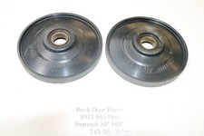 2017 Ski-doo Summit 850 Sp 165 Gen 4 Upper 155 Mm Idler Wheels Wheel Pair