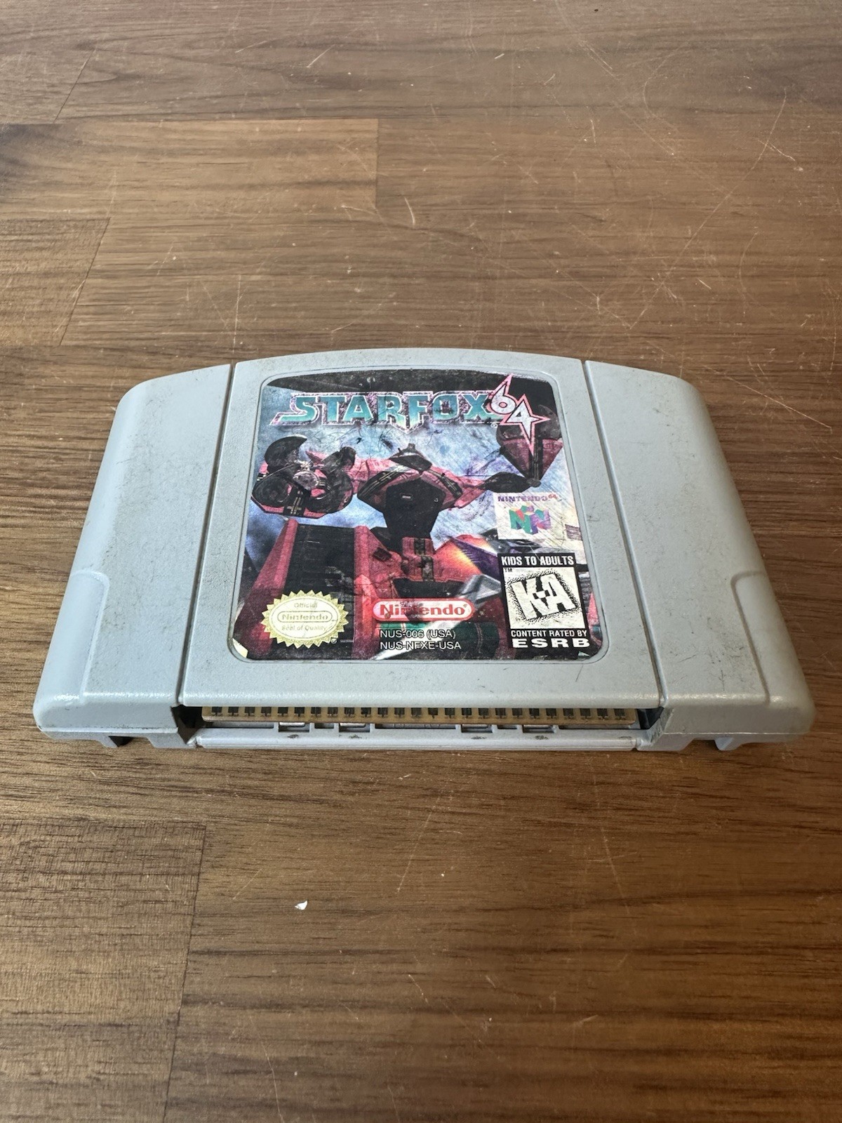 Nintendo 64 N64 Star Fox 64 Video Game Cartridge *Authentic/Cleaned/Tested