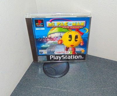 MS Pac Man Maze Madness Sony PlayStation 1 PS1 PAL Komplett - Top Zustand