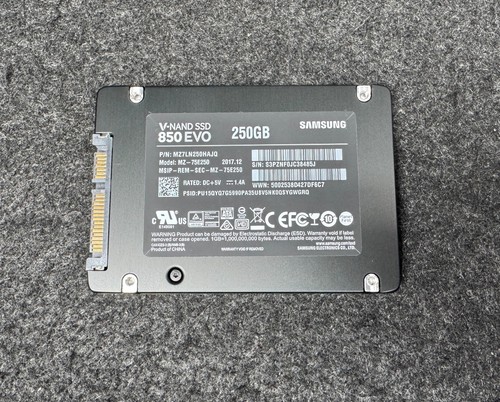 Samsung 850 EVO 250GB Internal 2.5 inch SSD MZ-75E250 - Picture 2 of 2