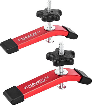 T Track Hold down Clamps - Double Cut Profile Universal T-Track Clamps, 6-3/8''L 